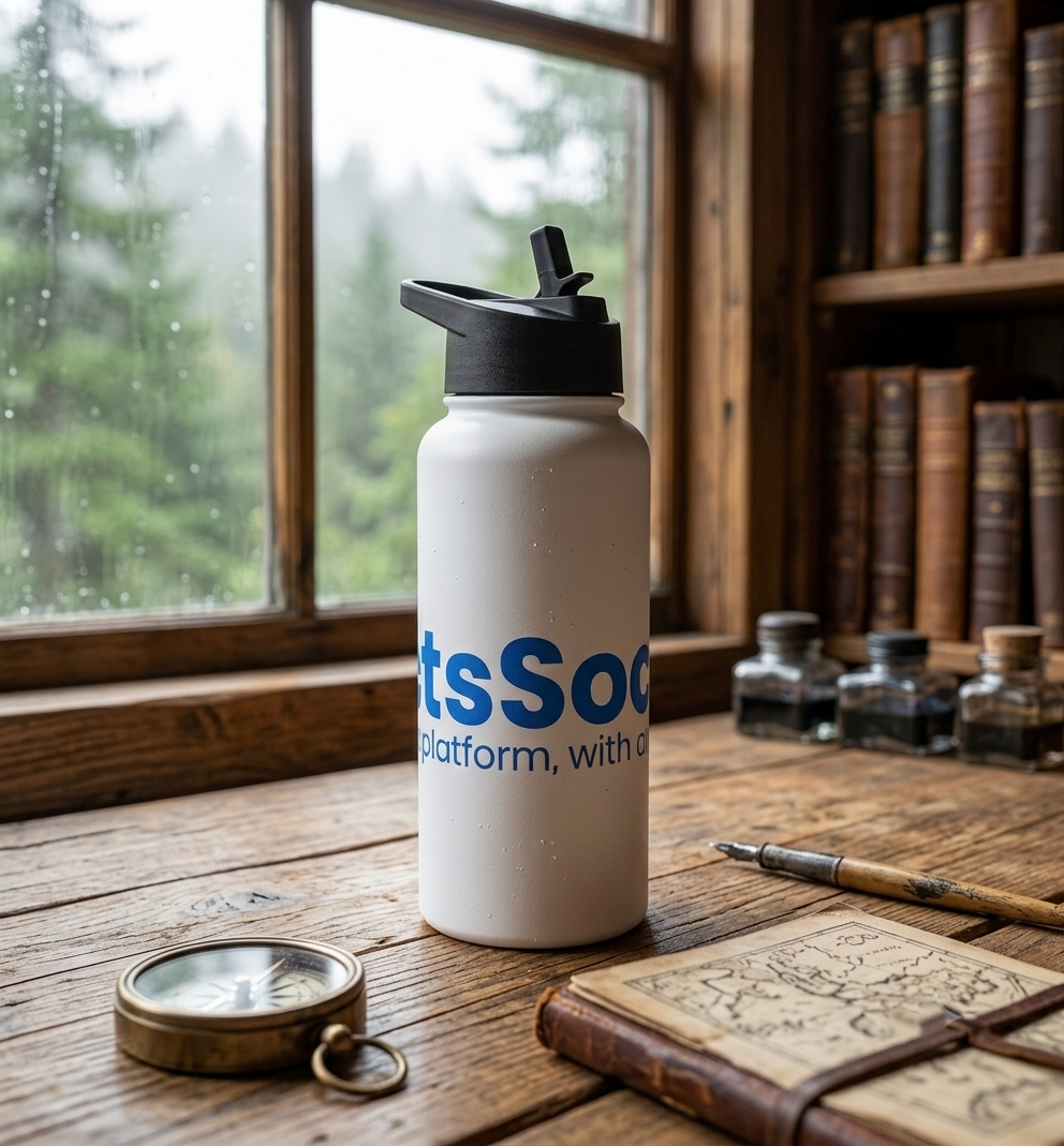 ActsSocial Stainless Steel Water Bottle with Straw Lid: Stay Hydrated with Purpose! 🚰✨