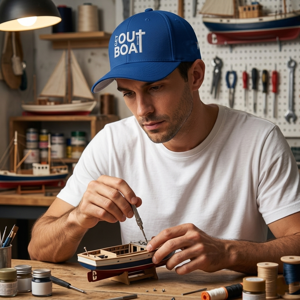 Get Out Of The Boat! | ActsSocial Yupoong® Flexfit Hat | Black or Blue