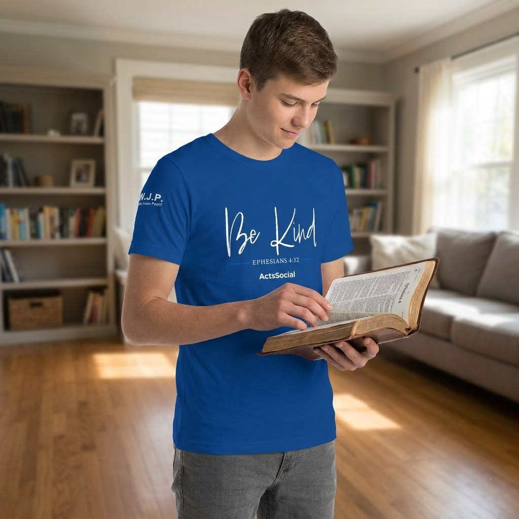 “Kindness Isn’t Optional” – Ephesians 4:32 – ActsSocial Premium Unisex Tee