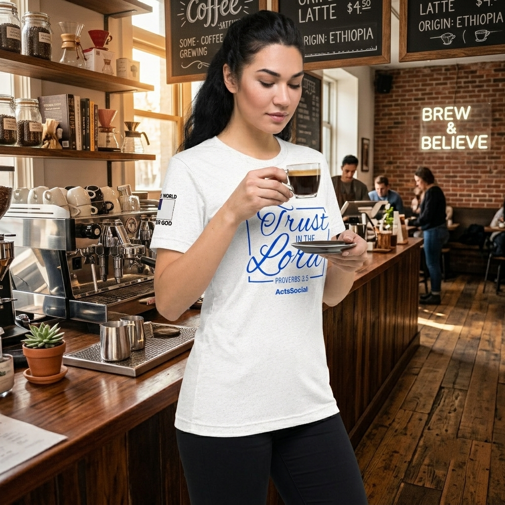 “No Plan B” – Proverbs 3:5 – ActsSocial Premium Unisex Tee
